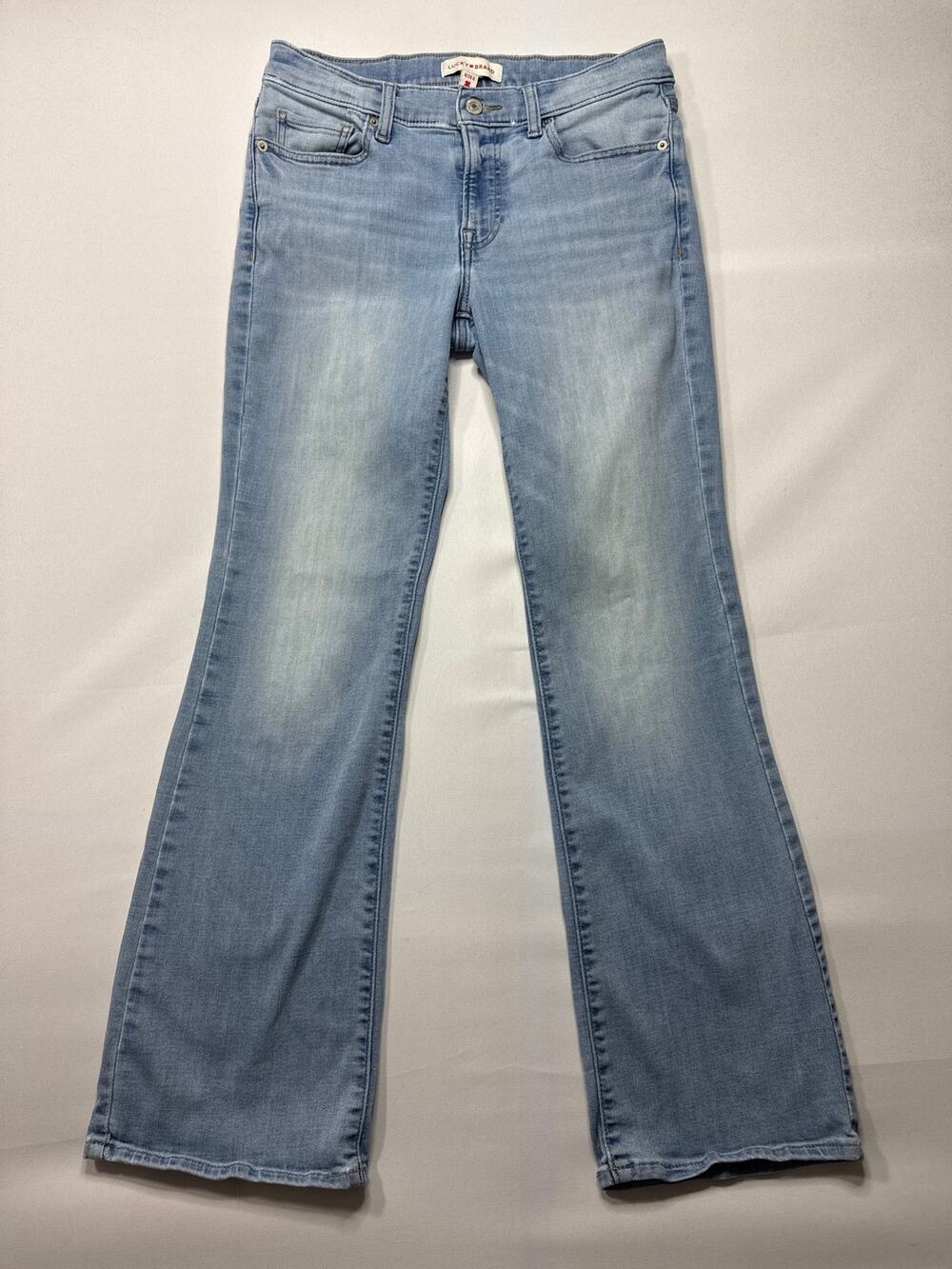 Lucky Brand Women's Sweet‎ Bootcut Stretch Blue Jeans - Size 8/29A (29x29.5)